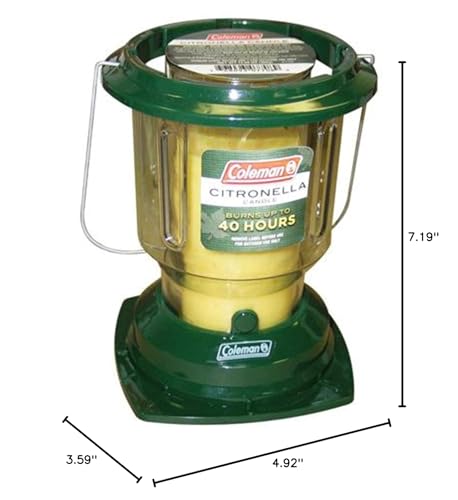 Coleman 70+ Hour Citronella Candle Outdoor Lantern