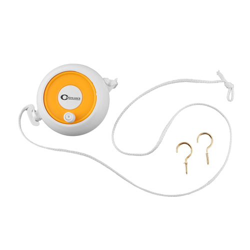 Coghlan's Camping Laundry Reel with 21-Foot Retractable Cord