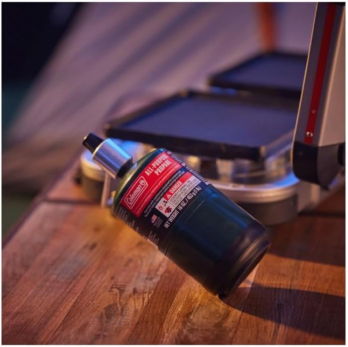 Propane Replacement Fuel Cylinders 16 ounces Camping (2 Pack)