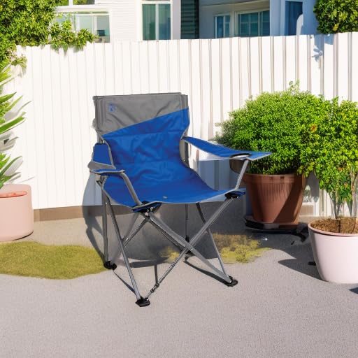 Coleman Big-N-Tall Camping Chair with Cup Holder & Side Pocket