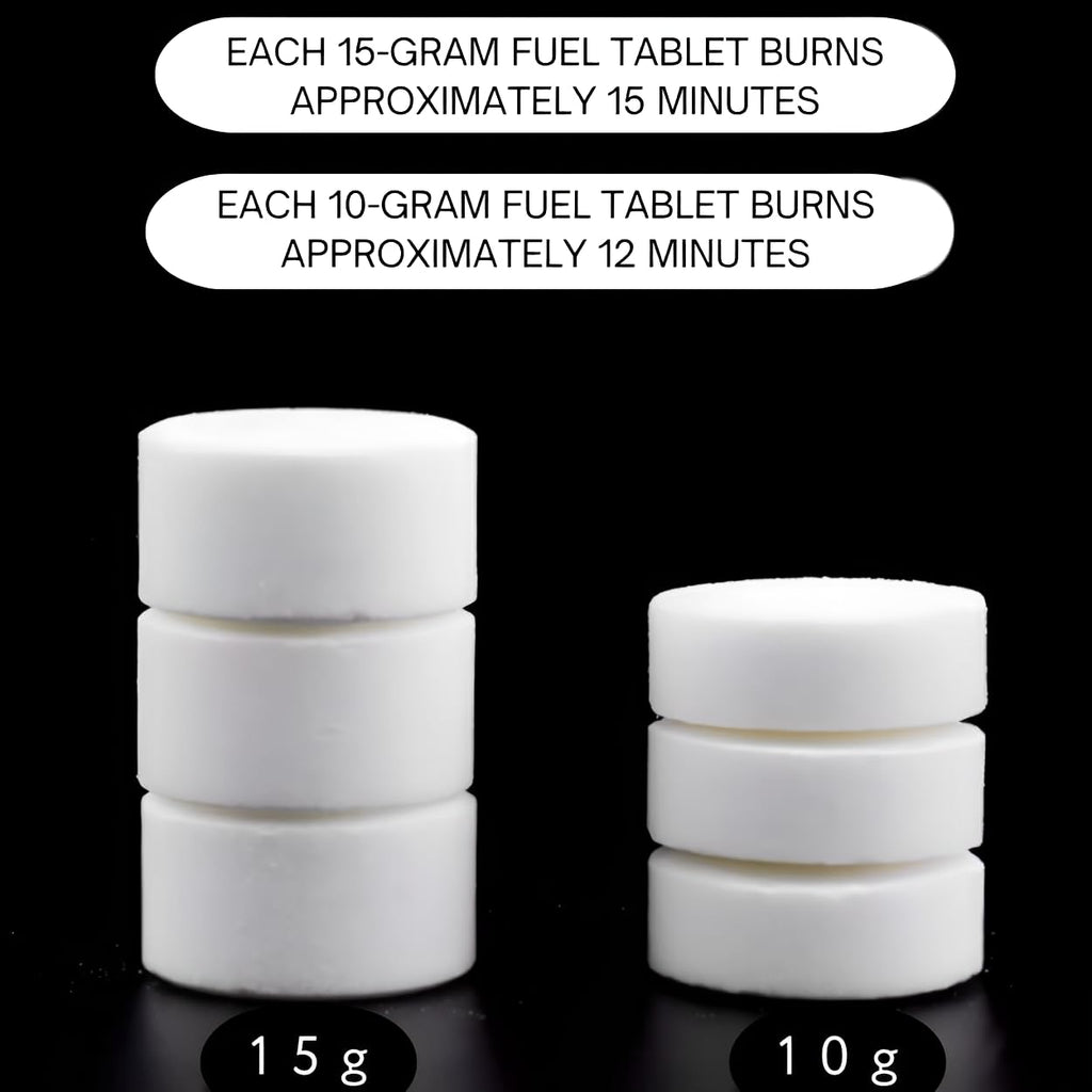 Godora Solid Fuel Tablets - Compact Size, High Energy, Safe and Reliable