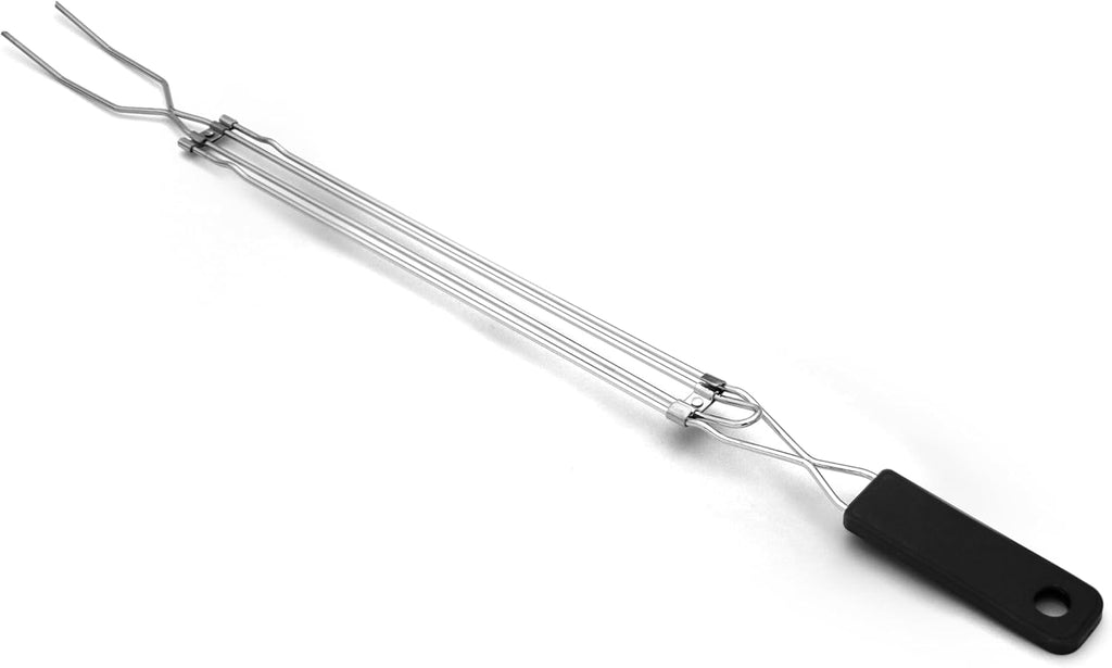 Coghlan's Telescoping Roasting Fork – Stainless Steel Skewers, Extends 12.5" to 34"