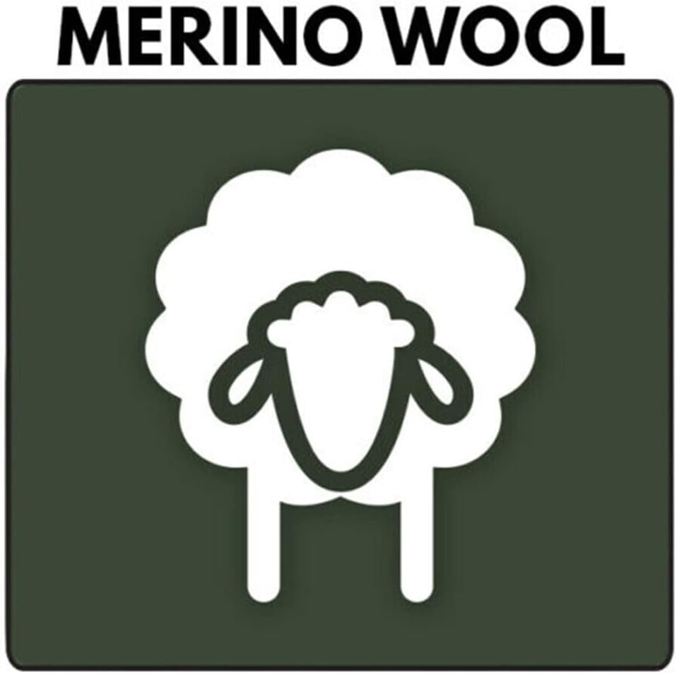 Realtree Girls Kids Merino Blend Boot Socks (2 Pair), Gray/Teal, Small