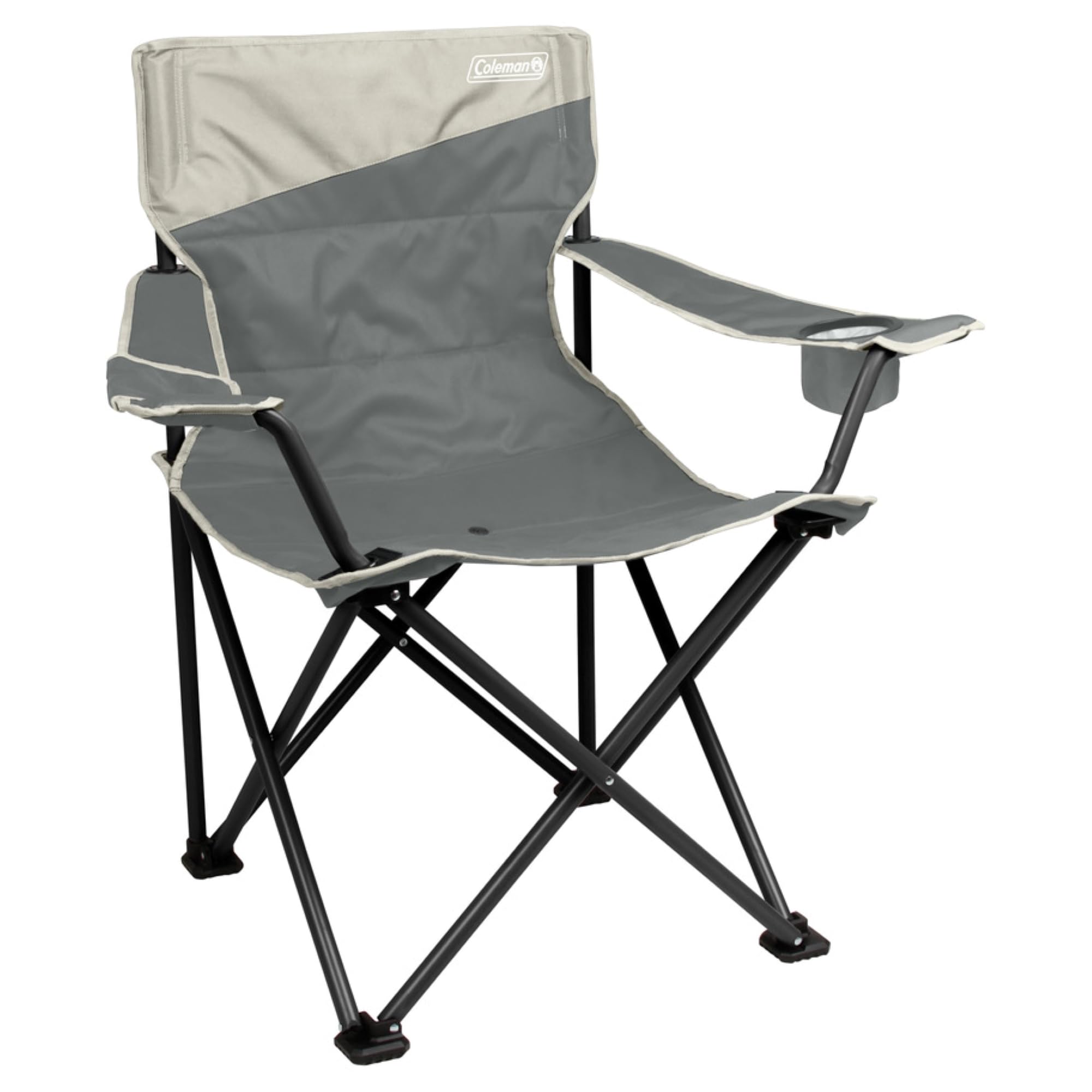 Coleman Big-N-Tall Camping Chair with Cup Holder & Side Pocket