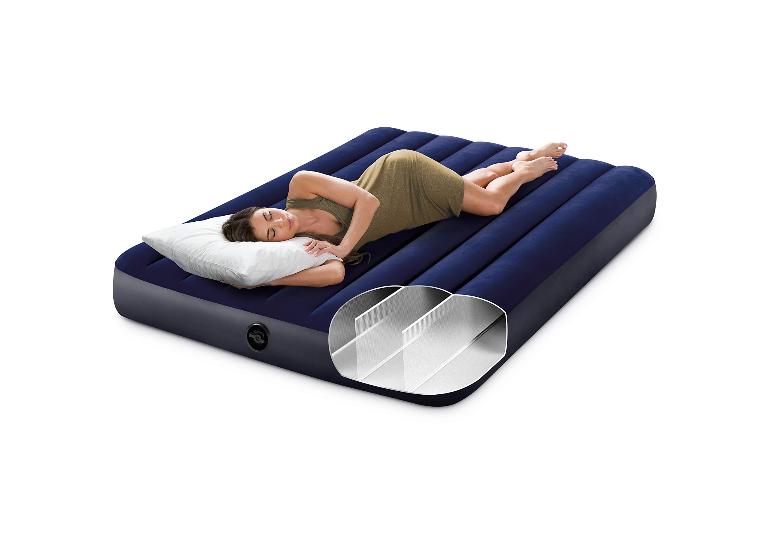 Intex 64758E Air Mattress: 600lb Weight Capacity, Pump Sold Separately
