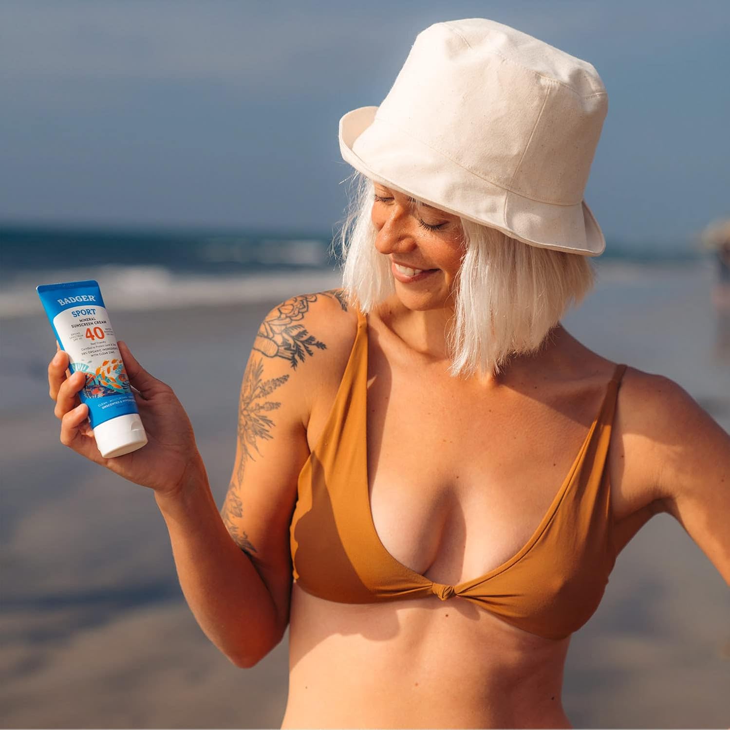 Badger Mineral Sunscreen & Bug Spray Combo - SPF 40 Reef Safe w/Zinc Oxide