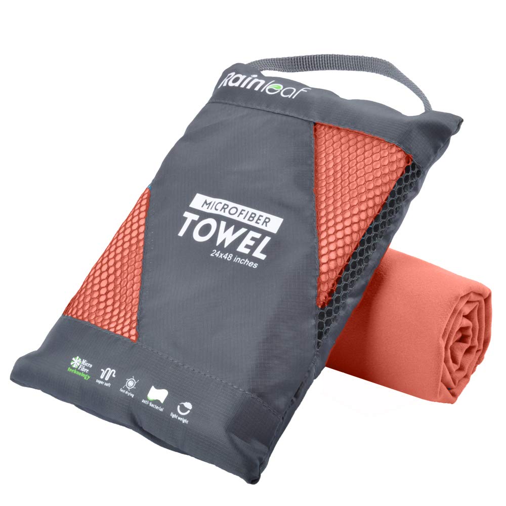 Rainleaf Microfiber Towel, Quick dry, Compact
