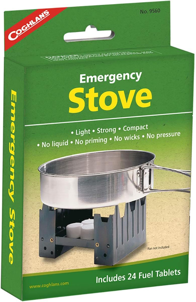 Coghlan's Emergency Stove - Lightweight, Portable Camping Stove for Survival