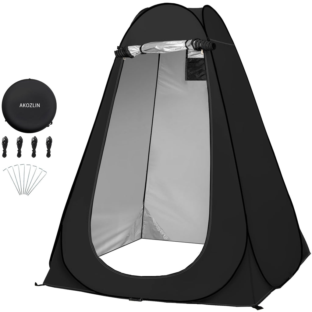 Portable Pop Up Shower Tent, Camp Toilet Tent