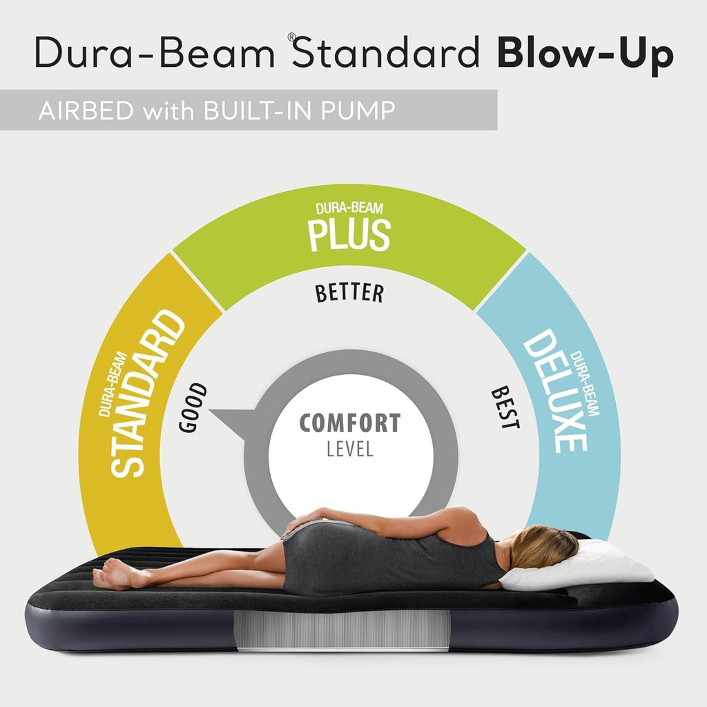 Intex 64758E Air Mattress: 600lb Weight Capacity, Pump Sold Separately