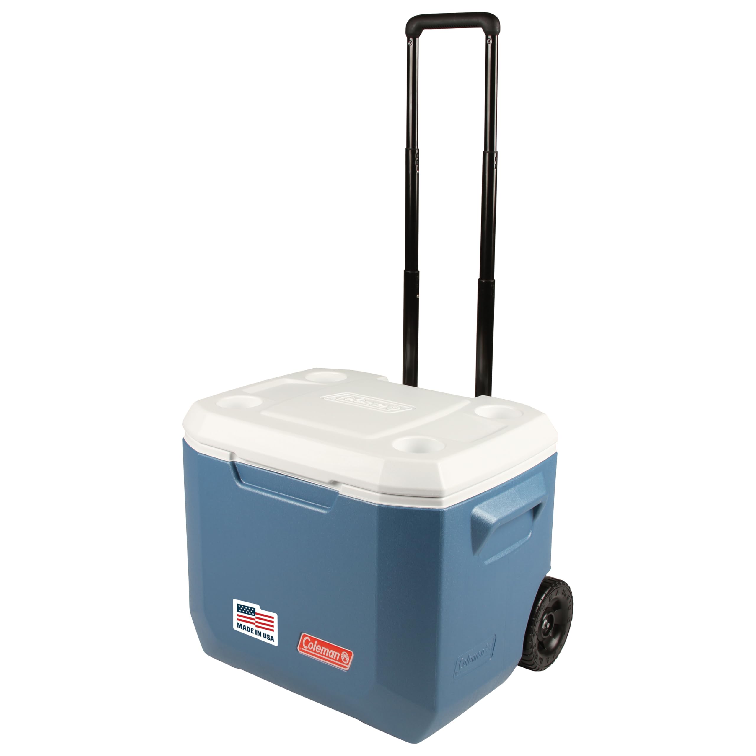 Coleman Xtreme 50qt Rolling Cooler with Wheels