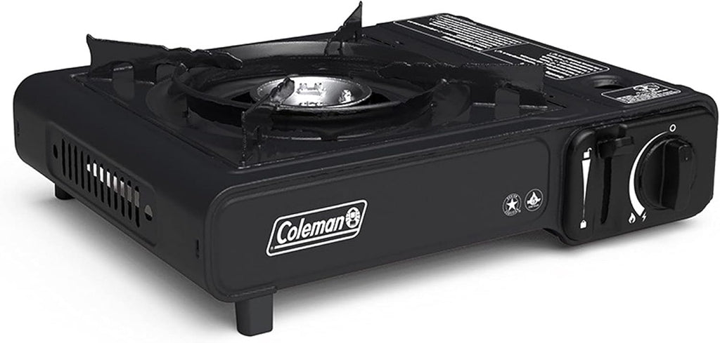 Coleman Classic 1-Burner Butane Stove, Portable Camping Cooktop with Carry Case & InstaStart Ignition