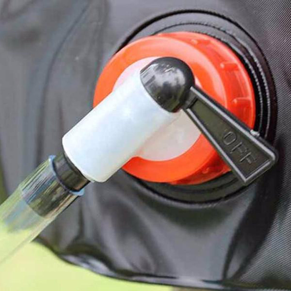 Solar Heated Camping Shower Kit