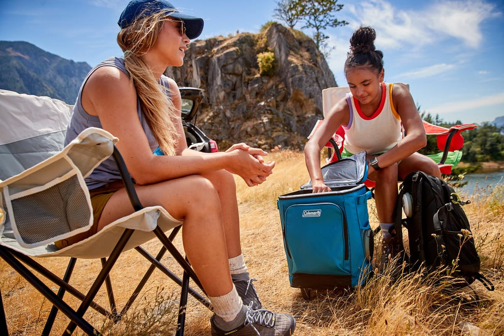 Coleman Big-N-Tall Camping Chair with Cup Holder & Side Pocket
