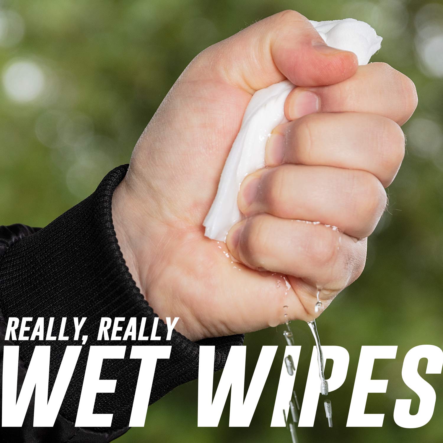 Surviveware Biodegradable Wipes Men or Women - Shower Wet Wipes - 32 Count, Pack of 1