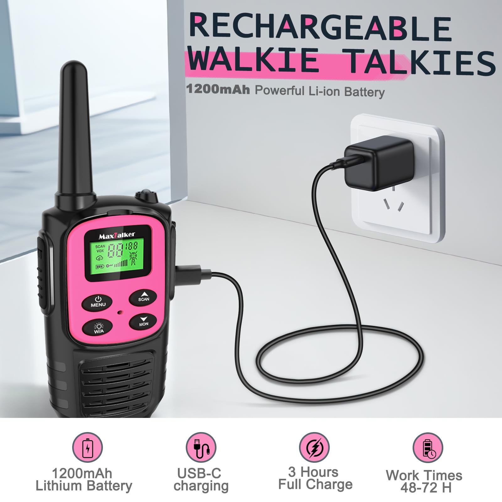 Rechargeable Walkie Talkies