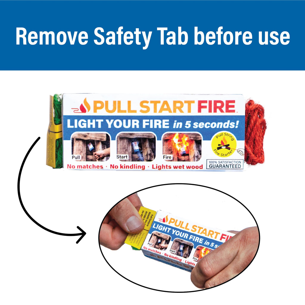 Pull String Firestarter | No Matches Required