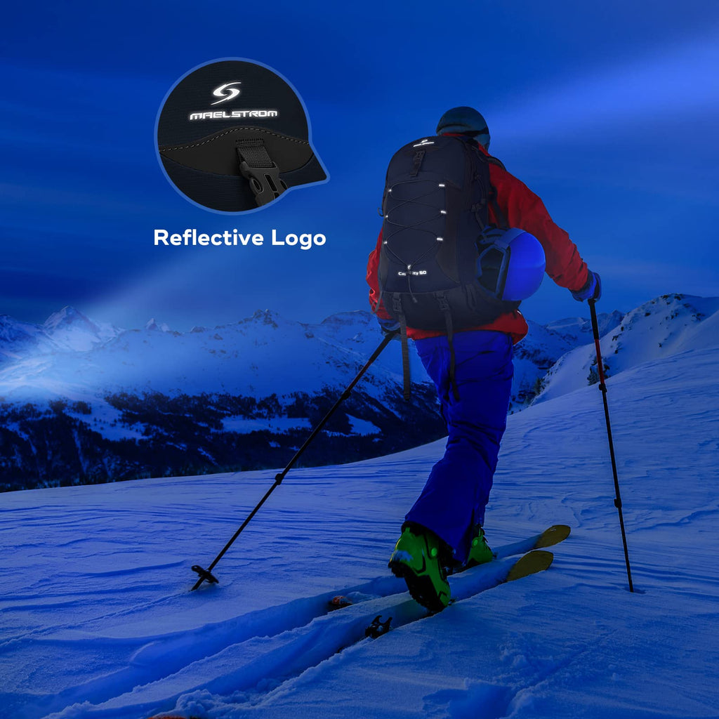 Waterproof Hiking Pack with Rain Cover