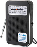 Portable Battery Operated Transistor Radios, NOAA Weather Emergency Radio
