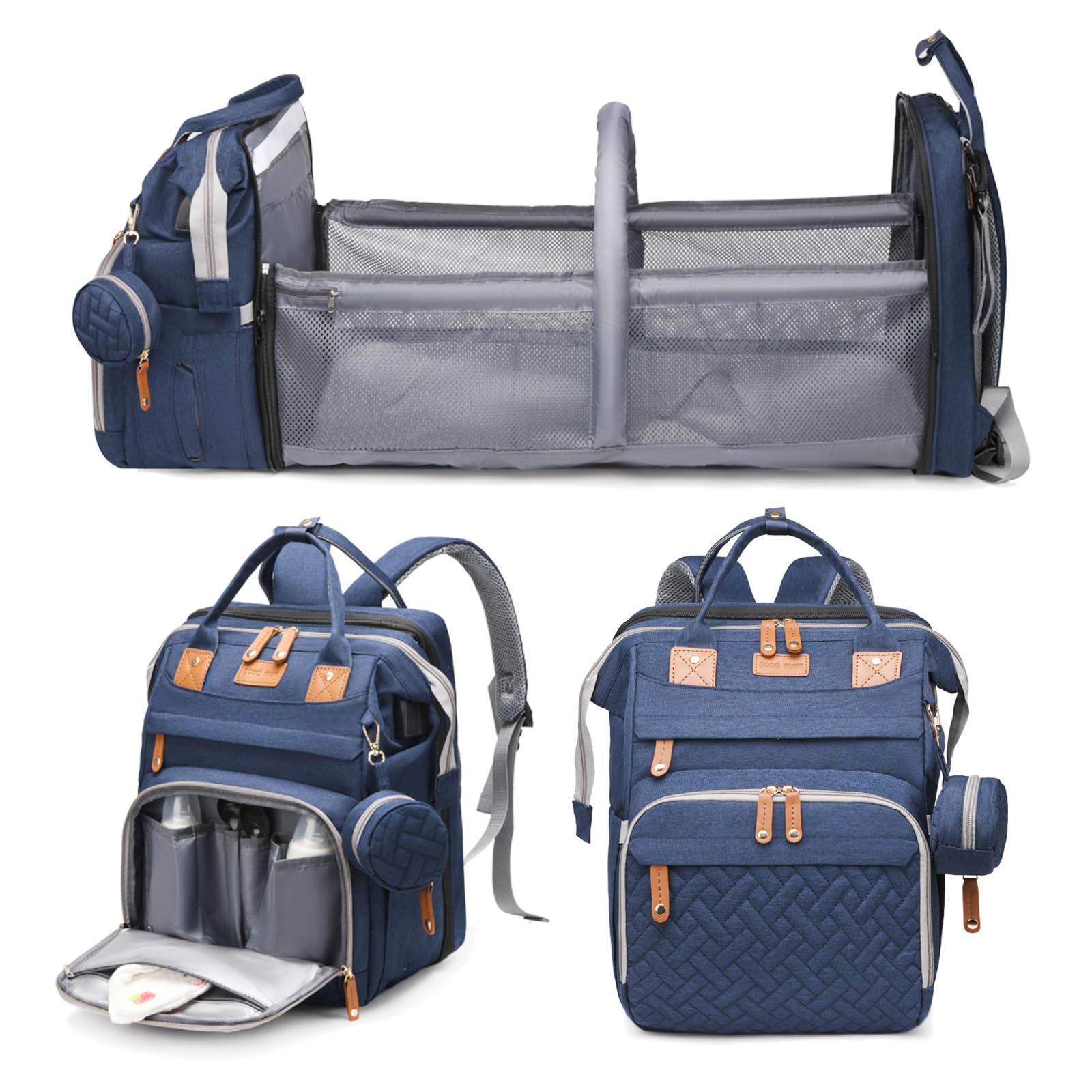 Baby Diaper Bags with Changing Station, Waterproof