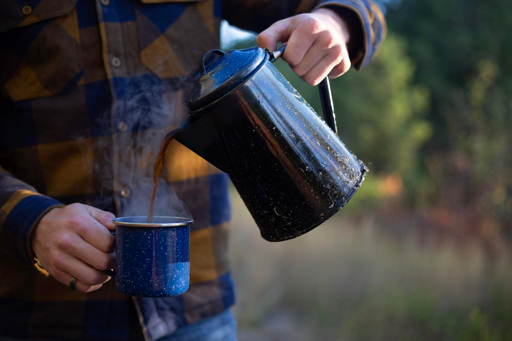 GSI Outdoors Enamel Coffee Pot