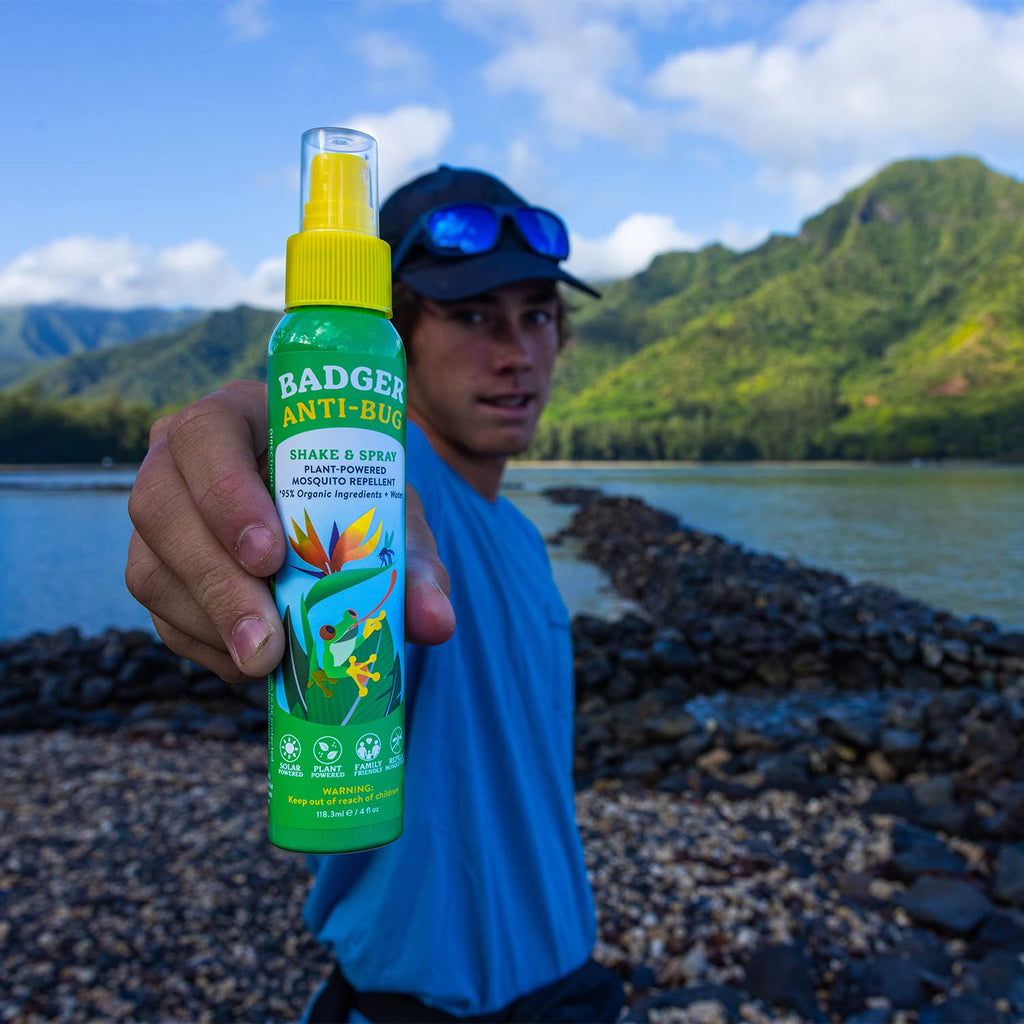 Badger Mineral Sunscreen & Bug Spray Combo - SPF 40 Reef Safe w/Zinc Oxide