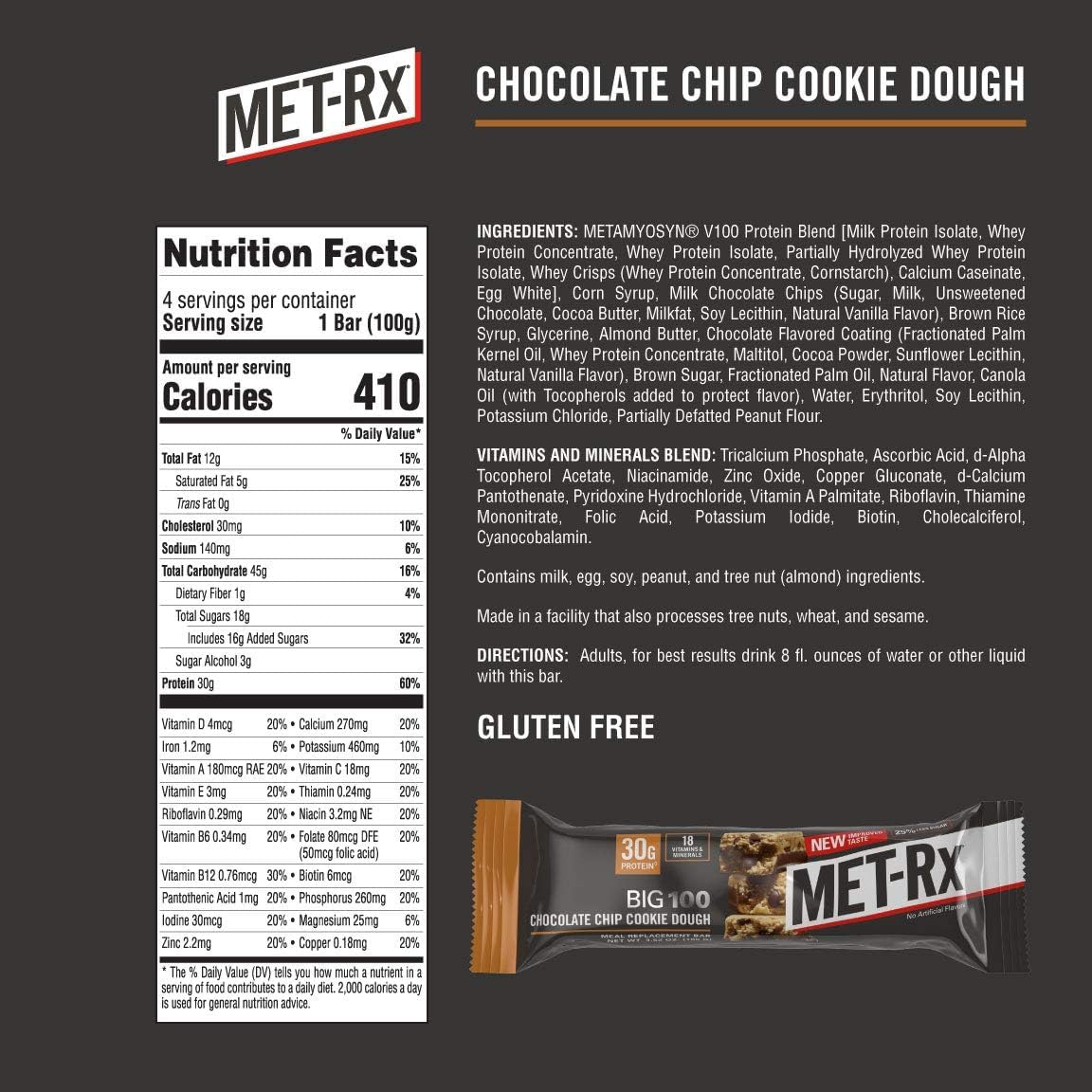 MET-Rx Meal Replacement Bars
