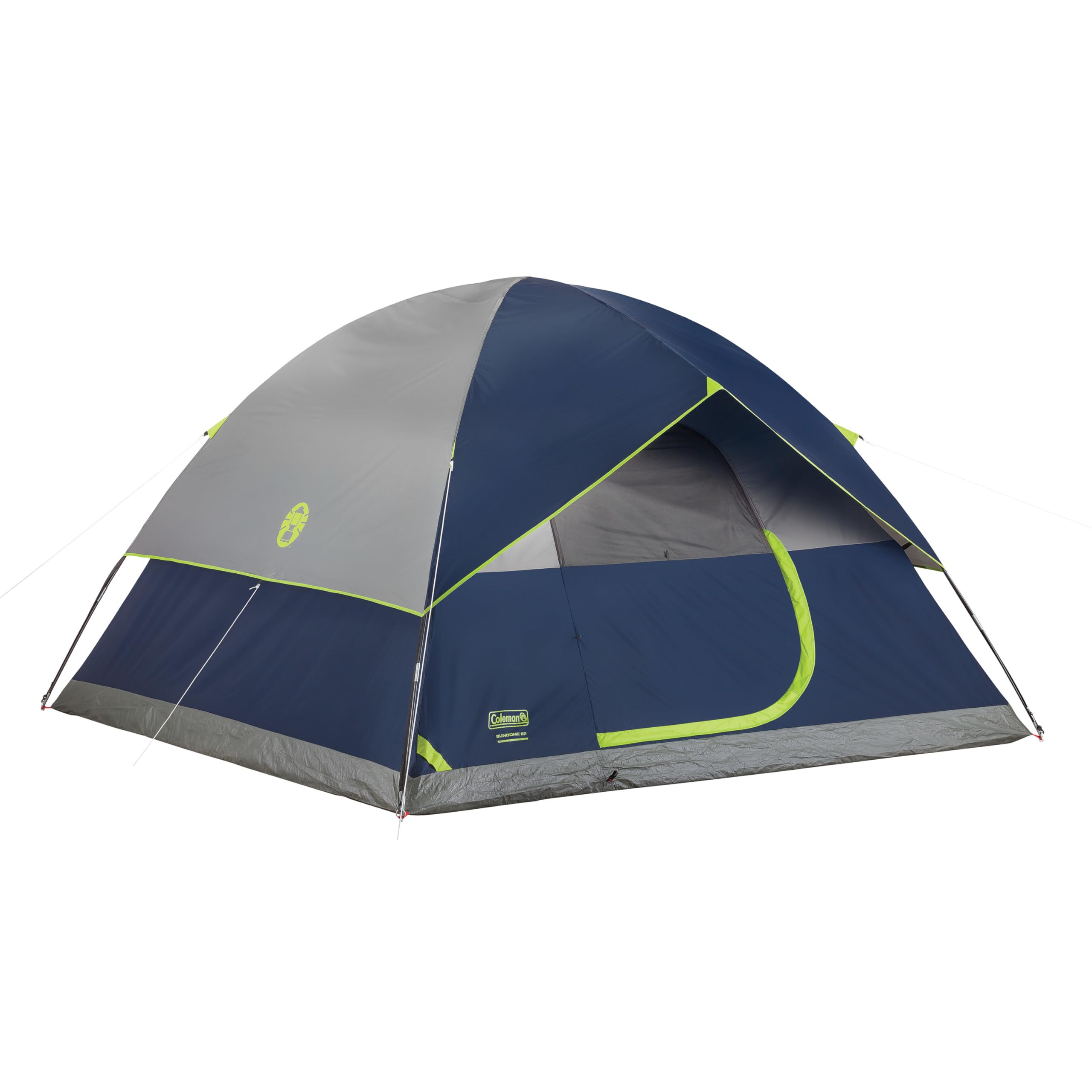 Coleman Sundome Camping Tent with Rainfly, 2/3/4/6 Person Tent Sets Up in 10 Mins, Weatherproof
