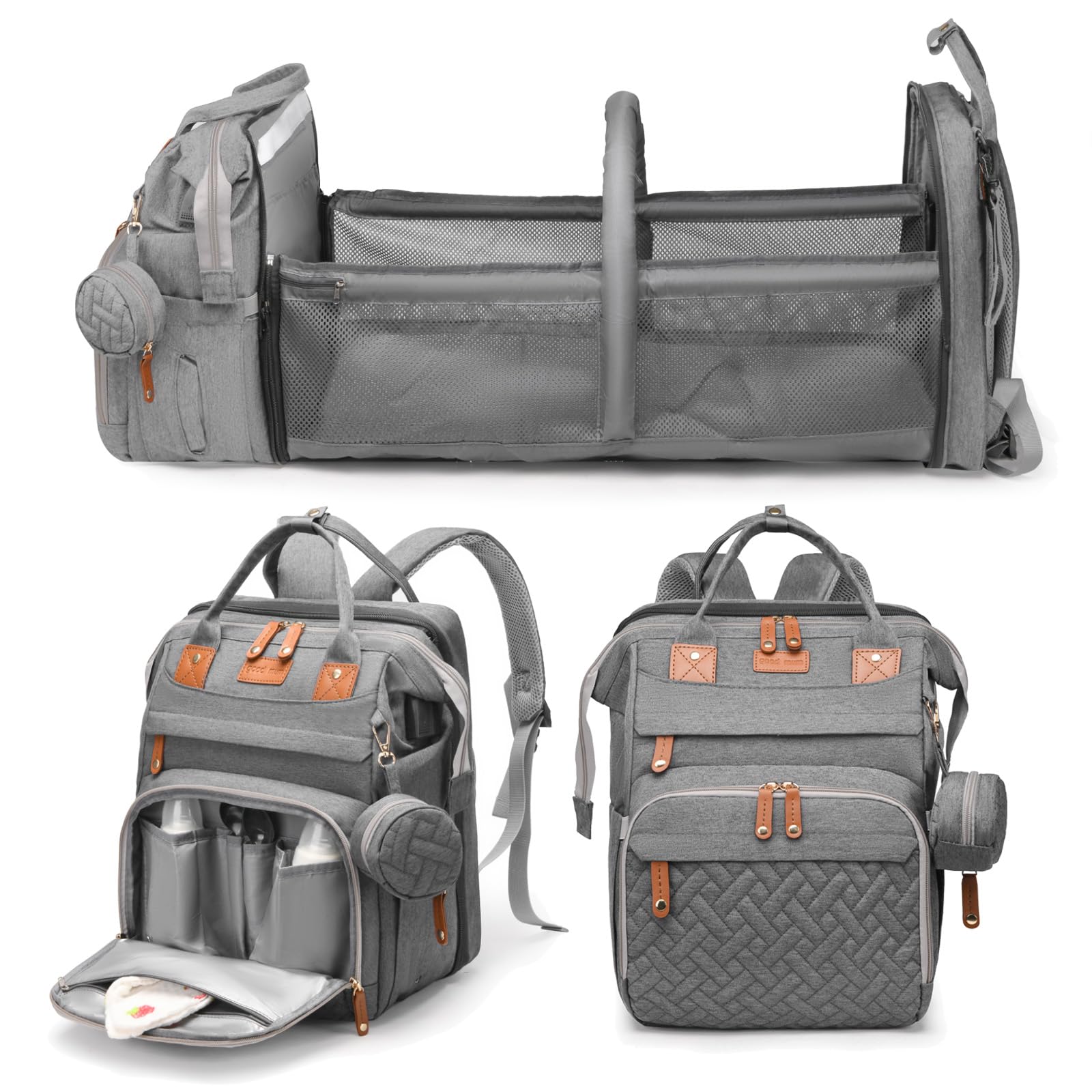 Baby Diaper Bags with Changing Station, Waterproof