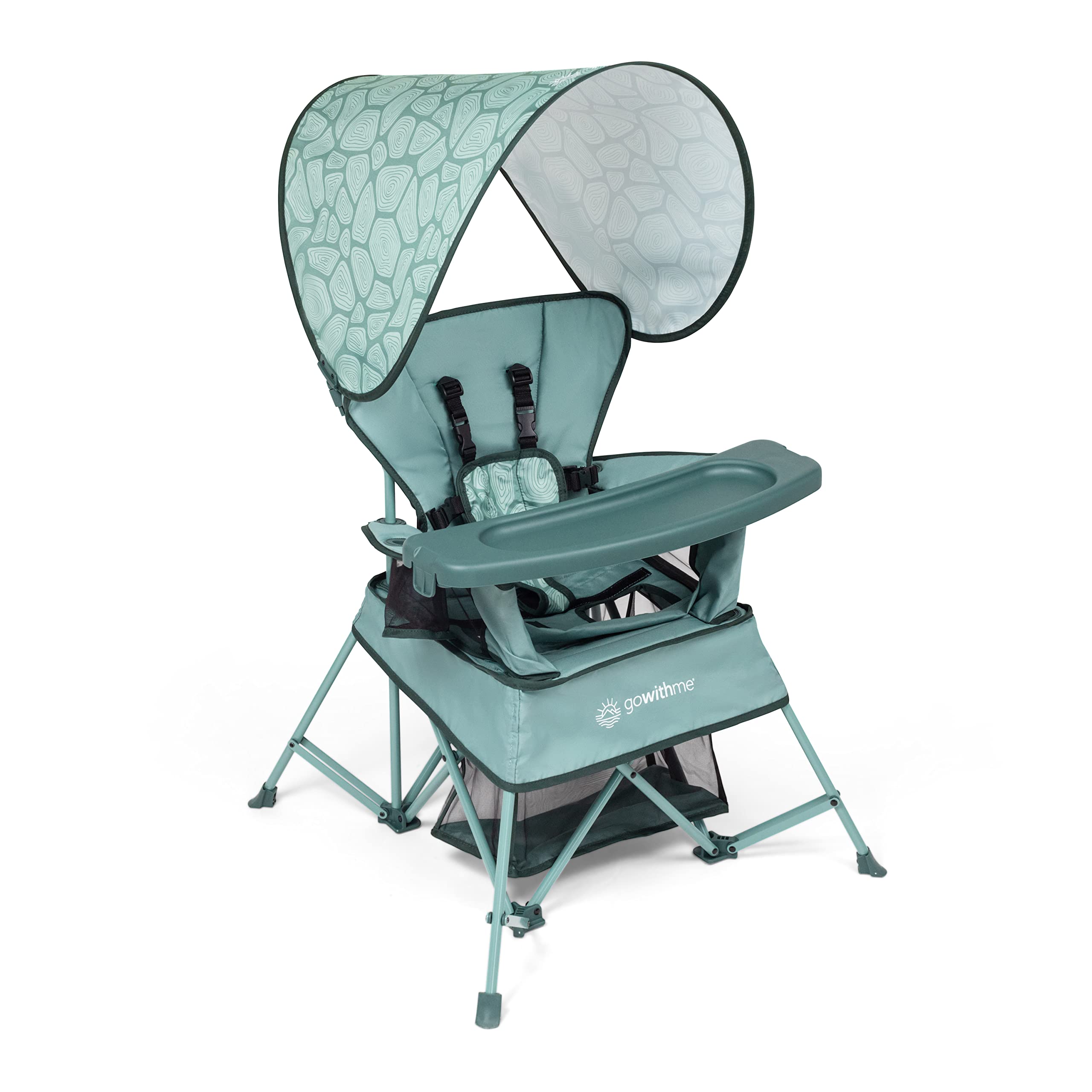 Portable Chair for Indoor and Outdoor use with Sun Canopy, 3 Child Growth Stages