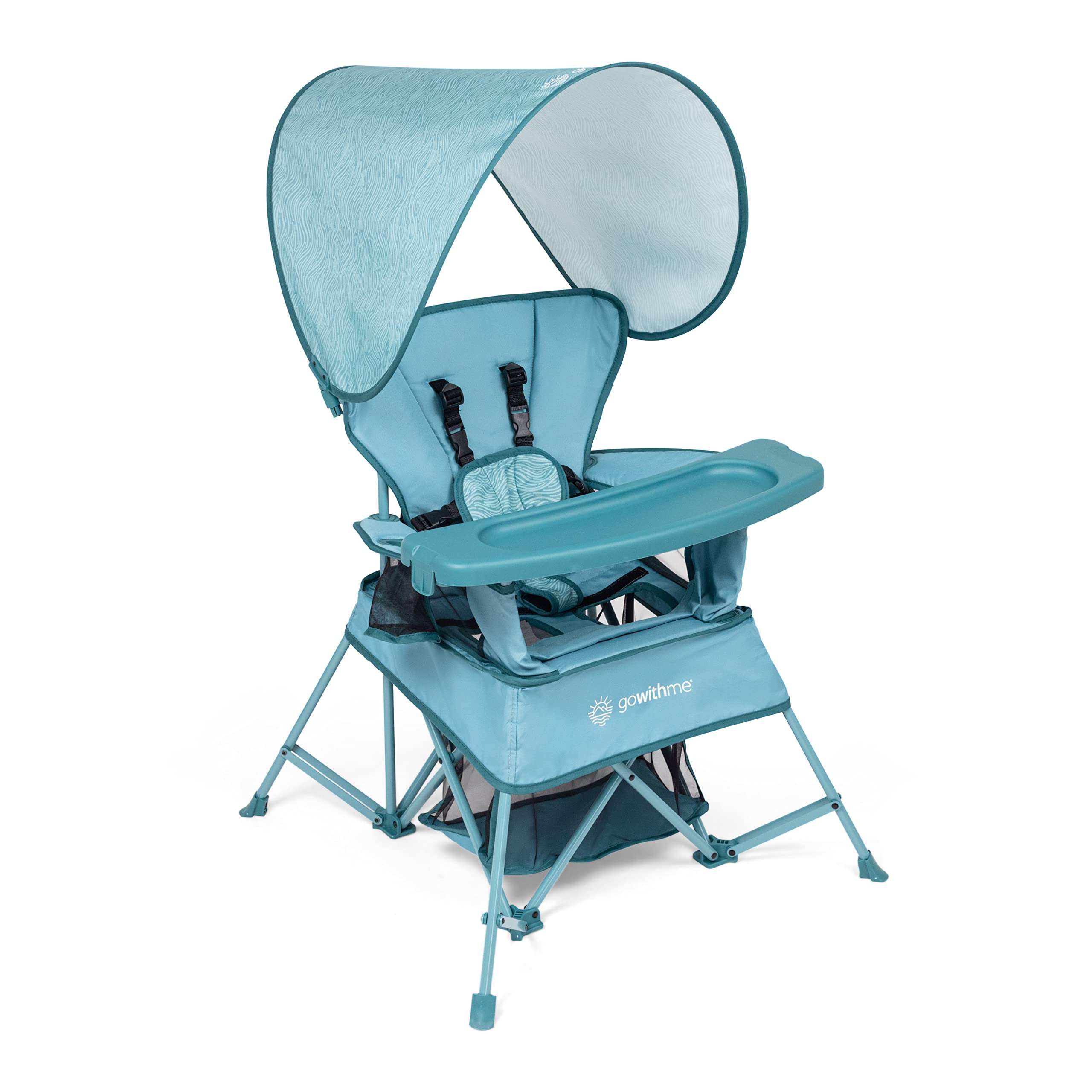 Portable Chair for Indoor and Outdoor use with Sun Canopy, 3 Child Growth Stages