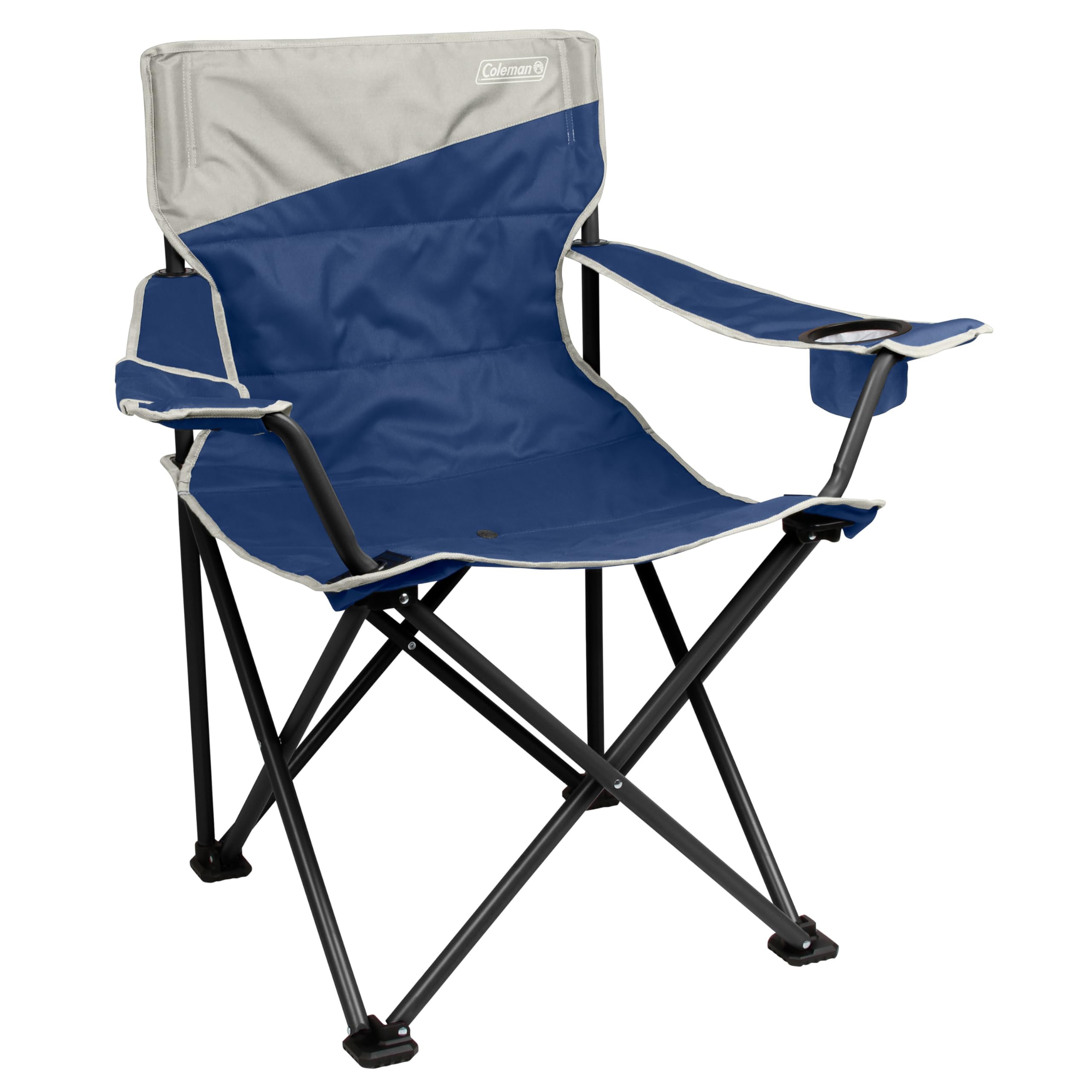 Coleman Big-N-Tall Camping Chair with Cup Holder & Side Pocket