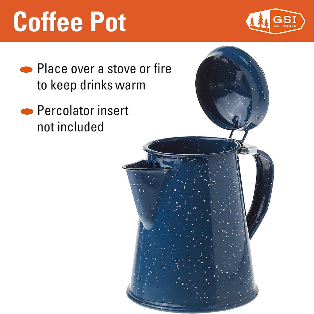 GSI Outdoors Enamel Coffee Pot