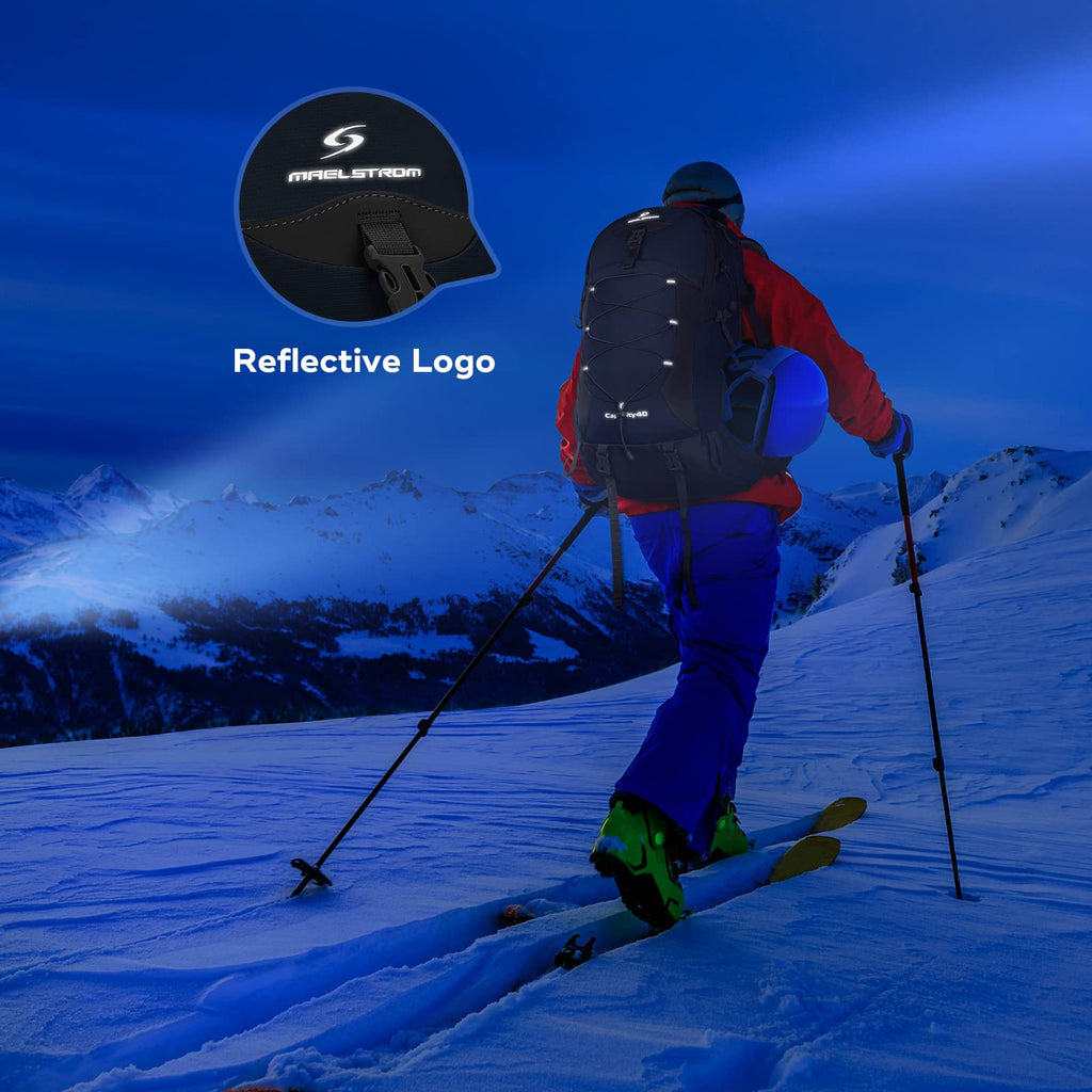 Waterproof Hiking Pack with Rain Cover