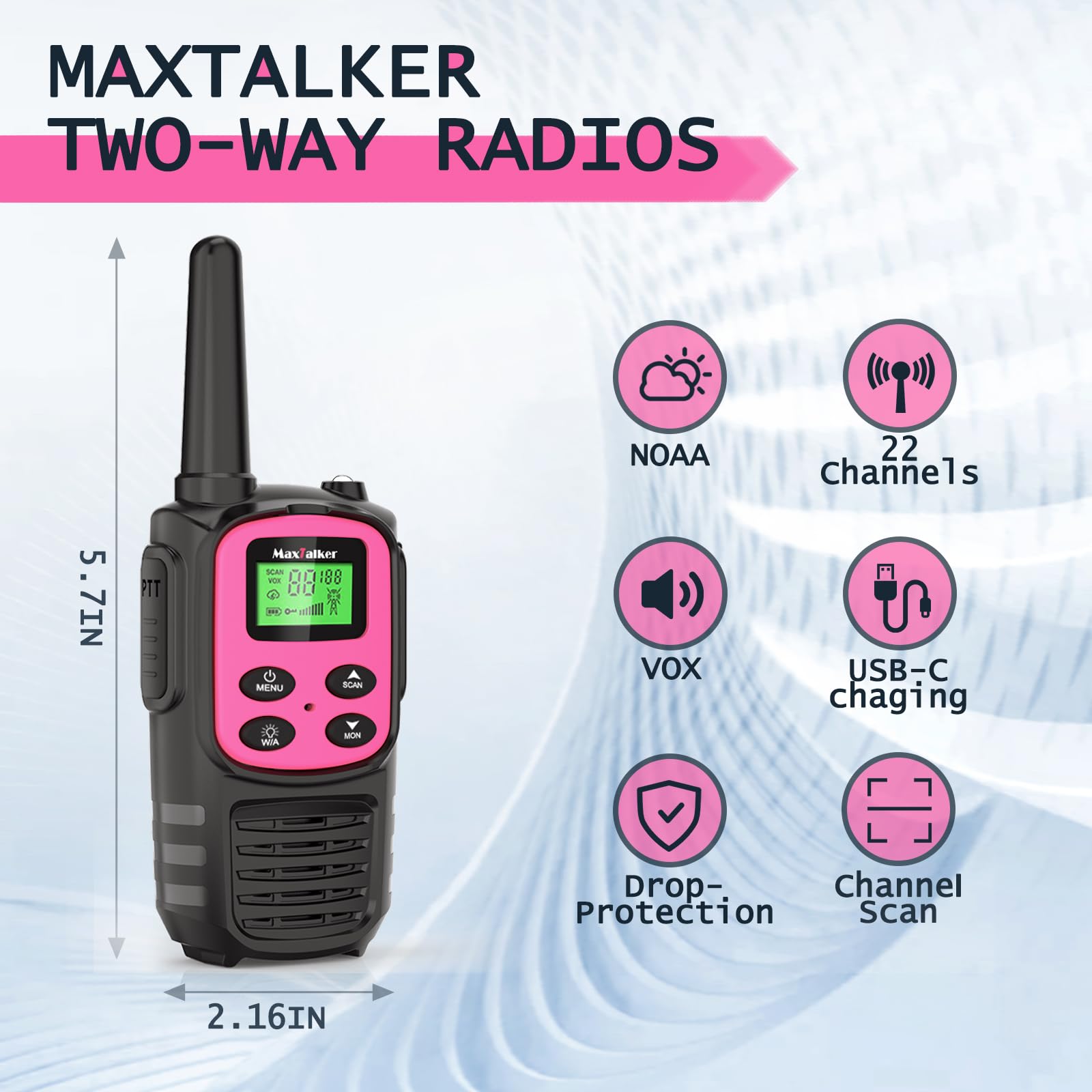 Rechargeable Walkie Talkies