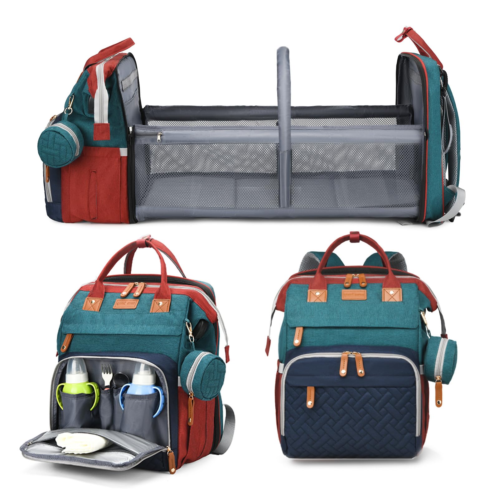 Baby Diaper Bags with Changing Station, Waterproof