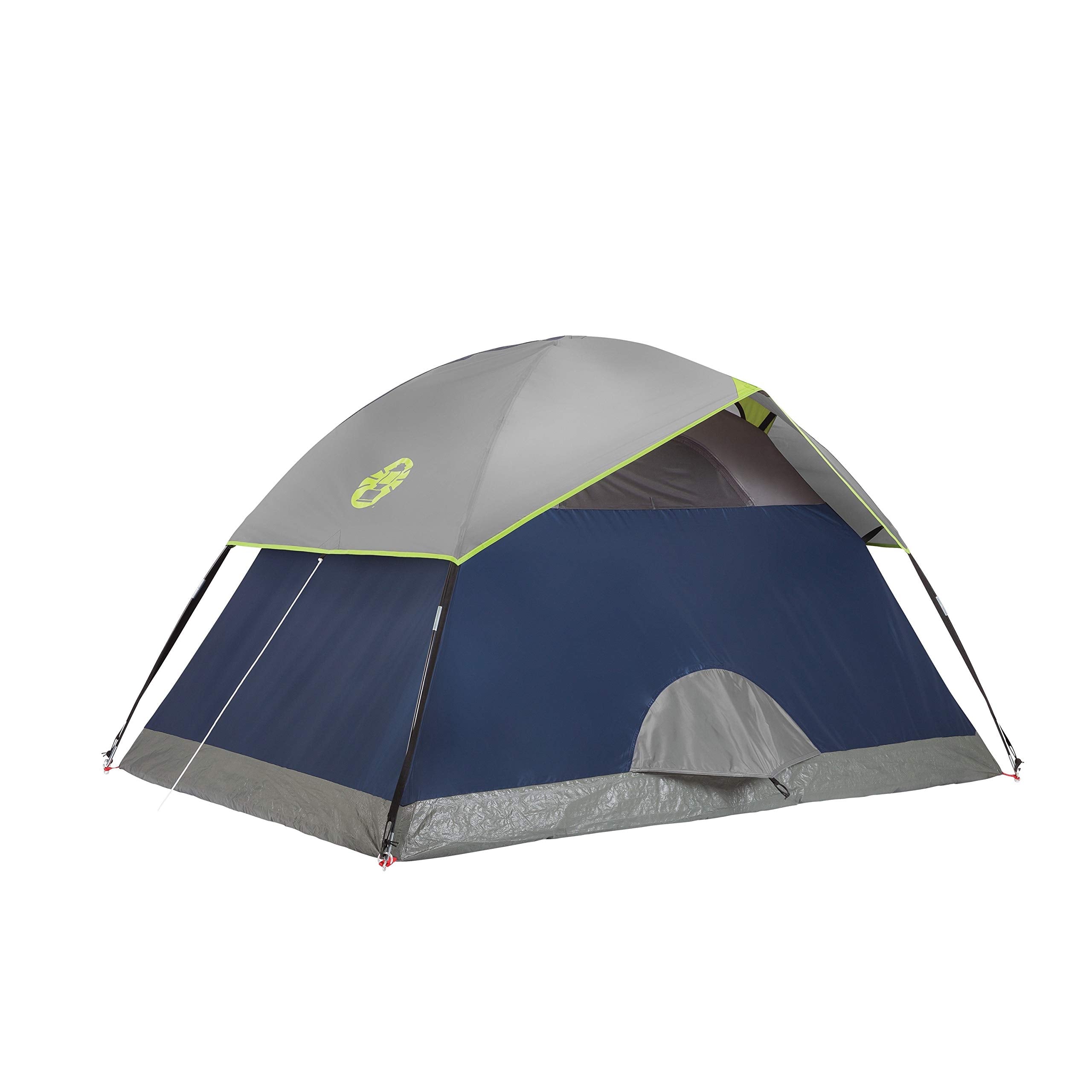 Coleman Sundome Camping Tent with Rainfly, 2/3/4/6 Person Tent Sets Up in 10 Mins, Weatherproof