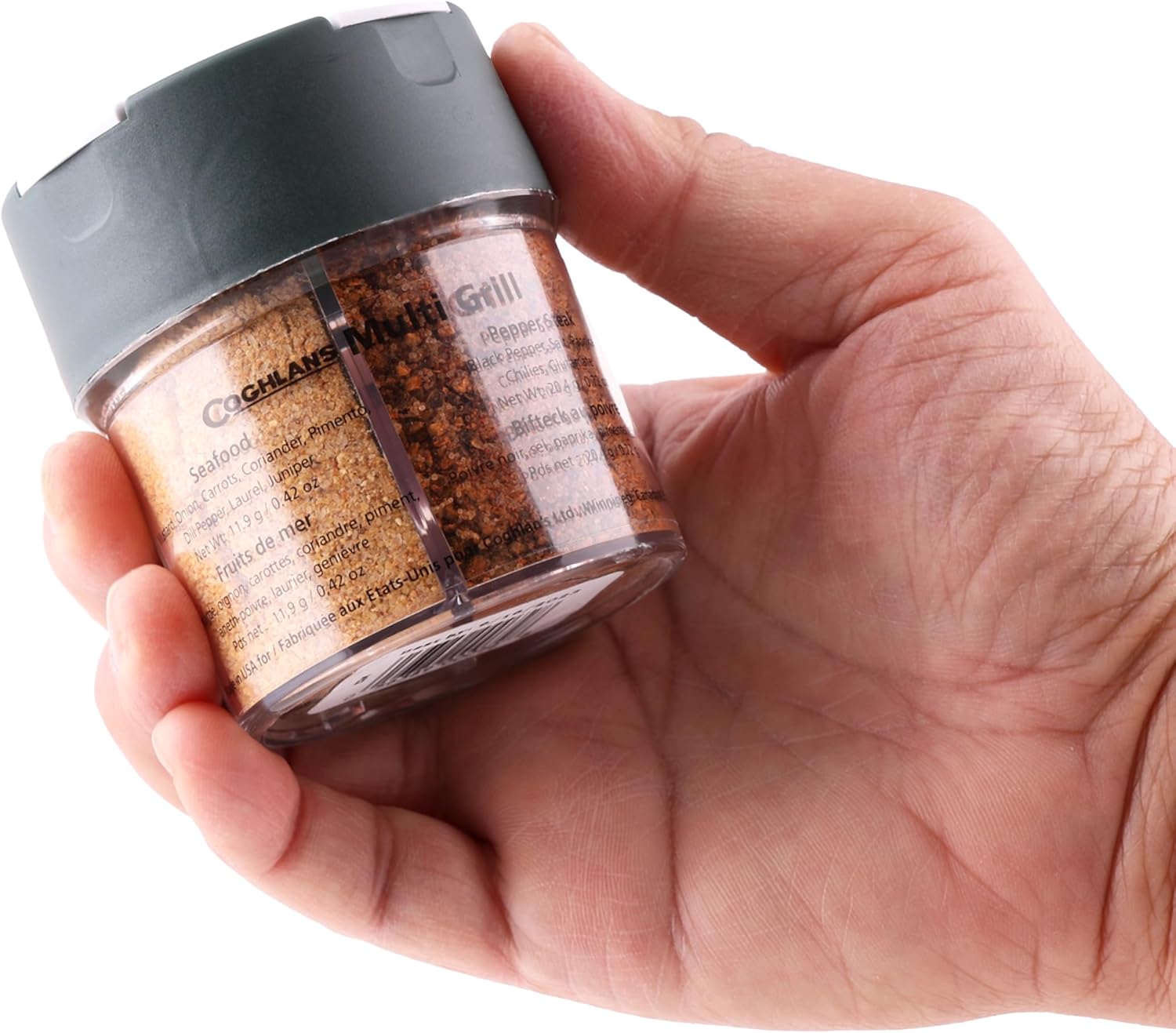 Coghlan's Multi-Grill Shaker – 4-in-1 Outdoor Spice Shaker