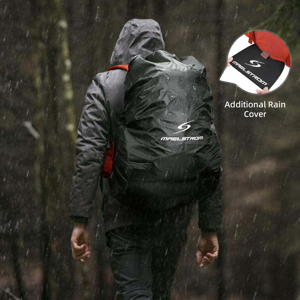 Waterproof Lightweight Travel Pack with Rain Cover