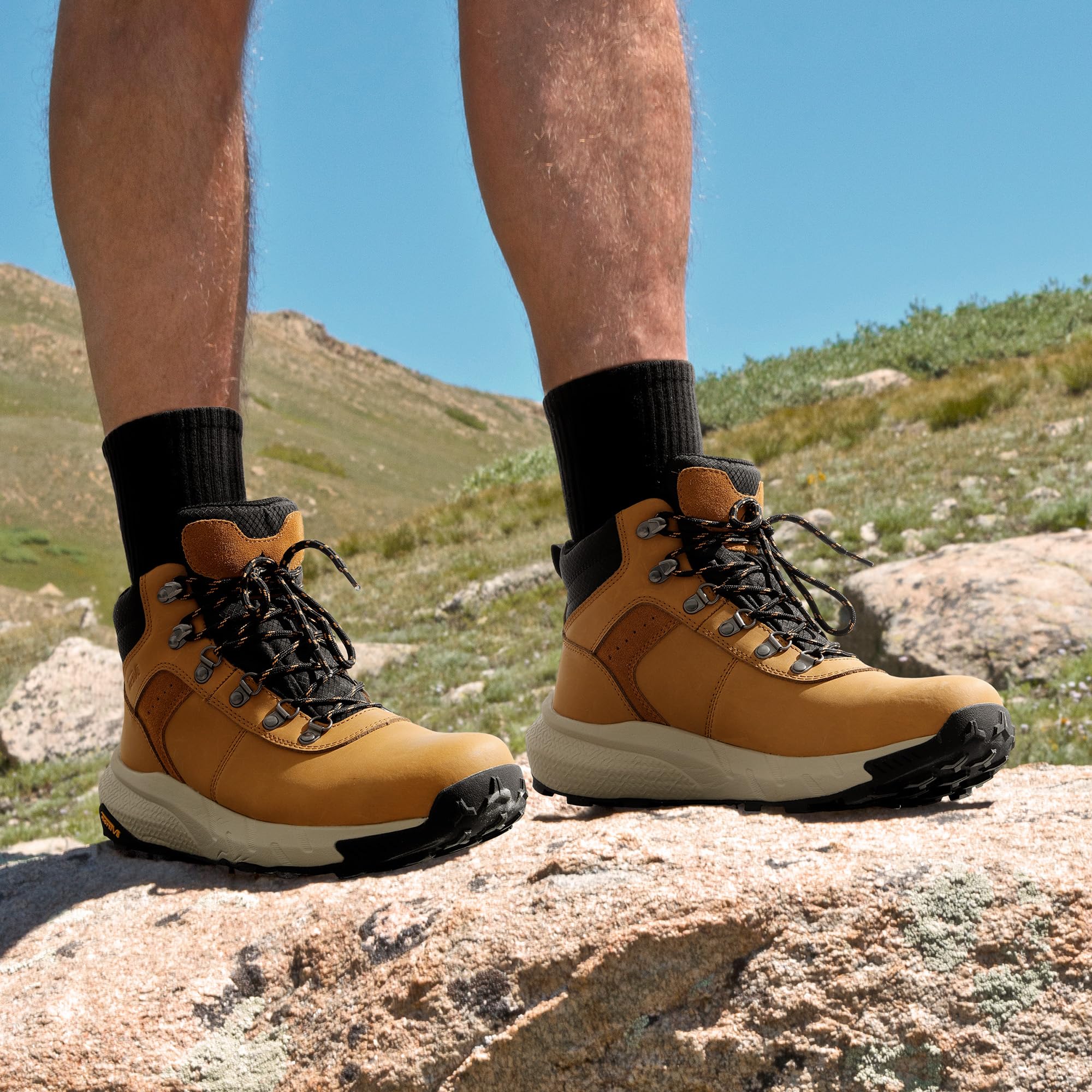 Men's Waterproof Leather DriftShield Hiking Boots