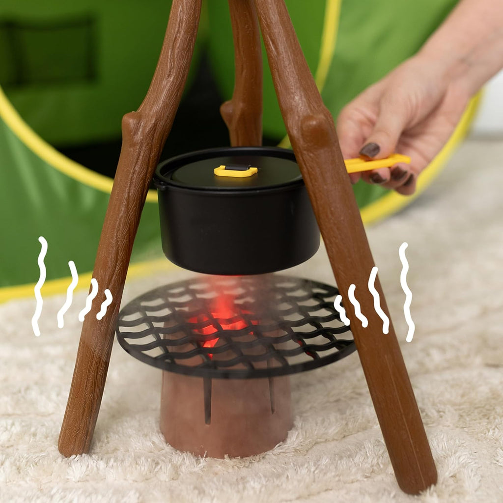 John Deere Pop-Up Camping Tent, 18 Piece Set