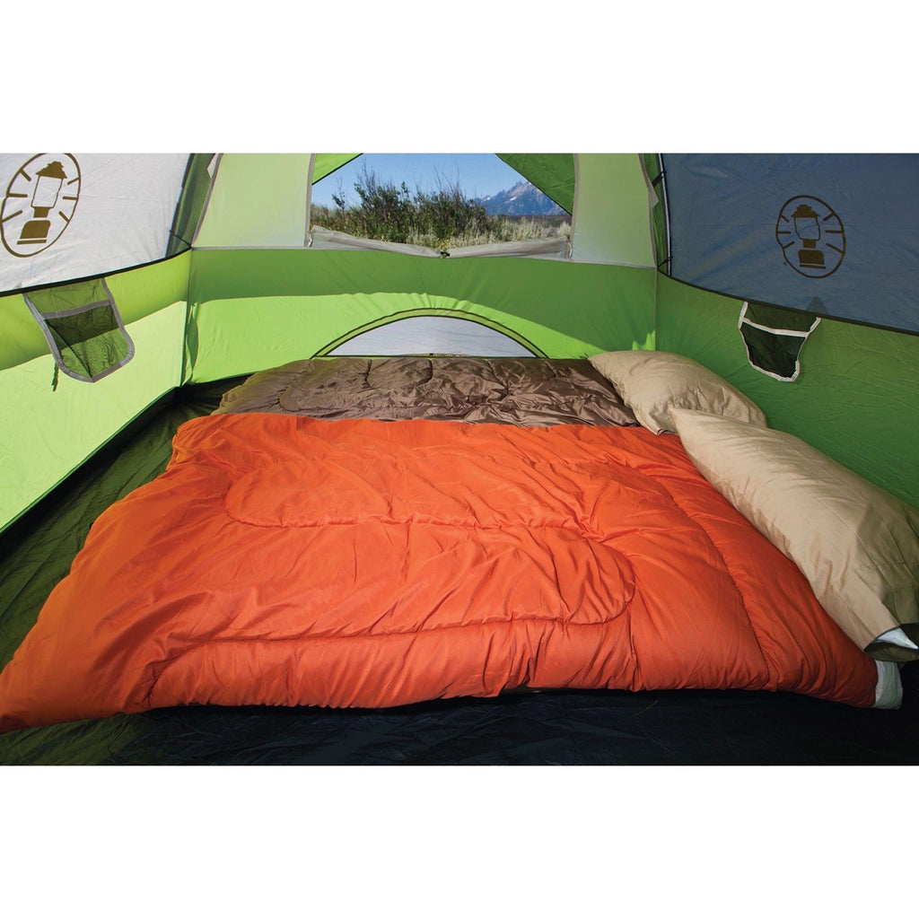 Coleman Sundome Camping Tent with Rainfly, 2/3/4/6 Person Tent Sets Up in 10 Mins, Weatherproof
