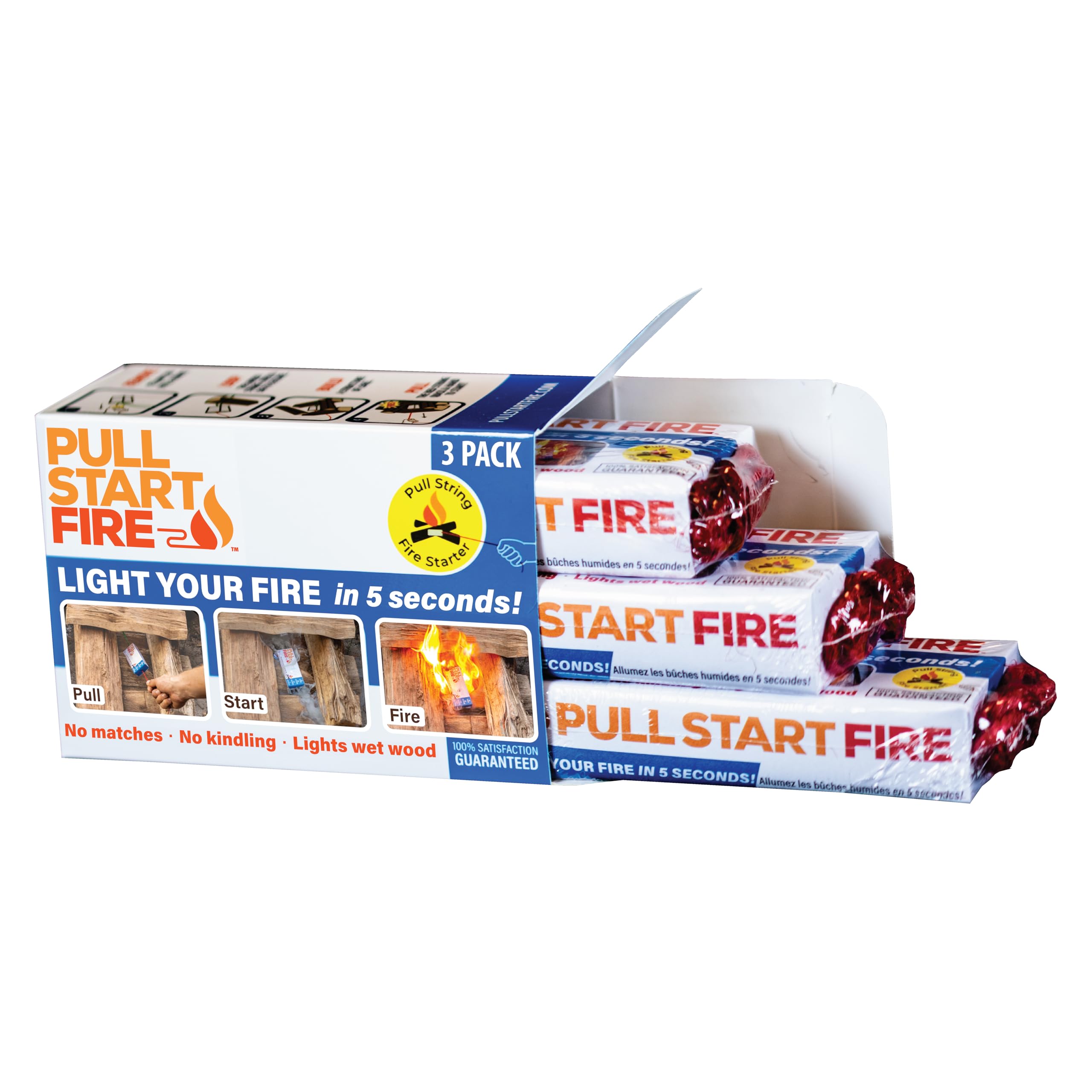 Pull String Firestarter | No Matches Required