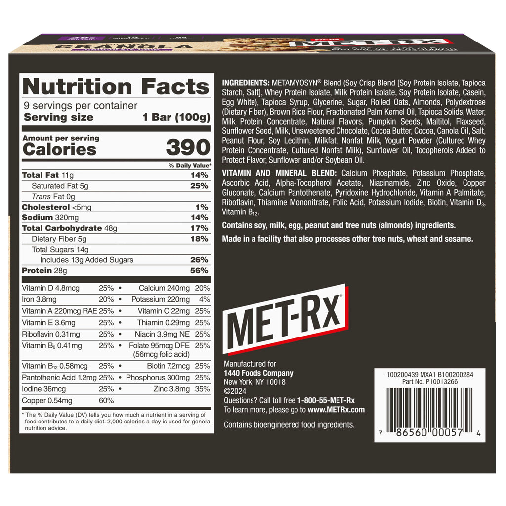 MET-Rx Meal Replacement Bars