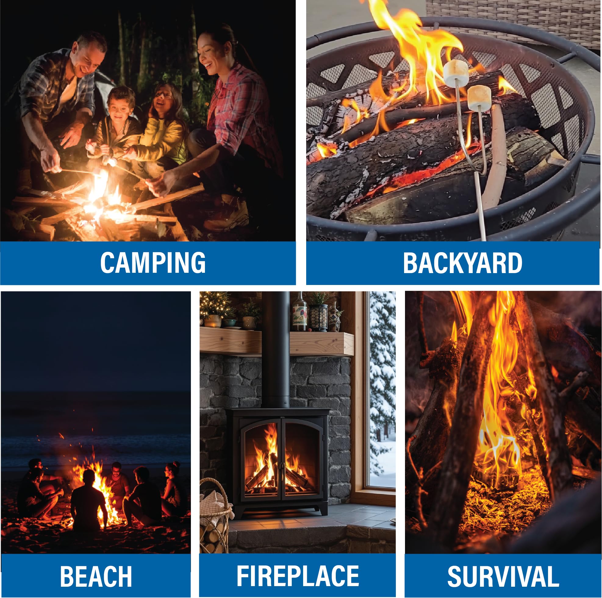 Pull String Firestarter | No Matches Required