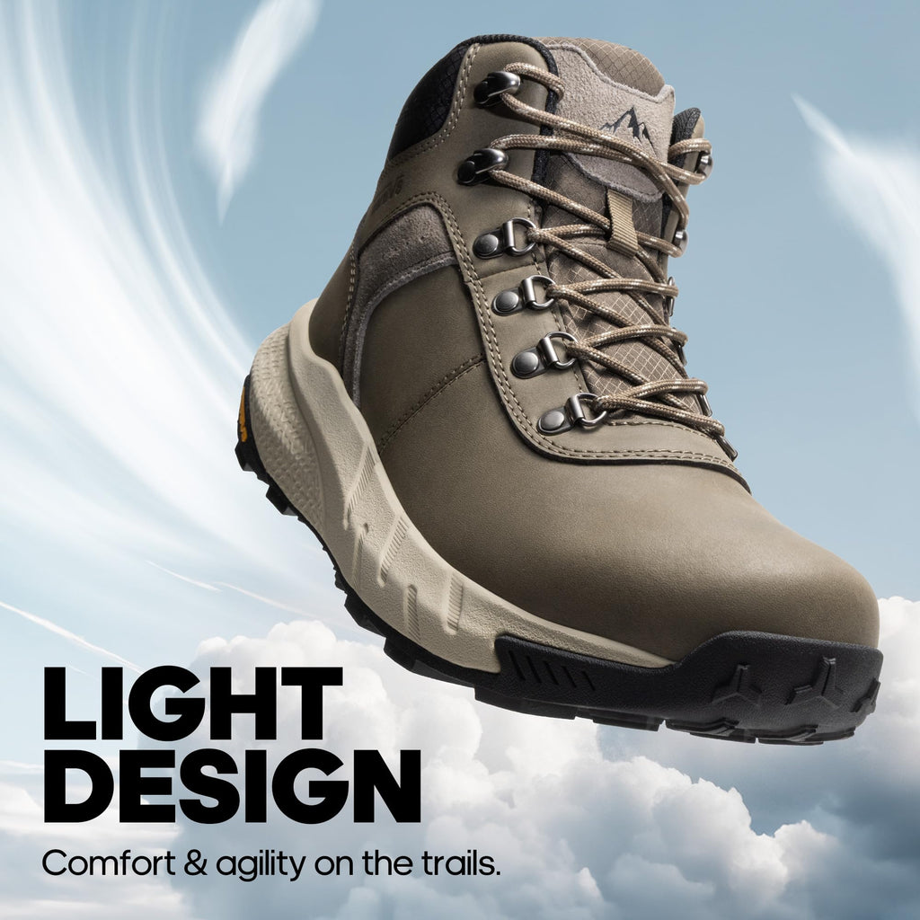 Men's Waterproof Leather DriftShield Hiking Boots