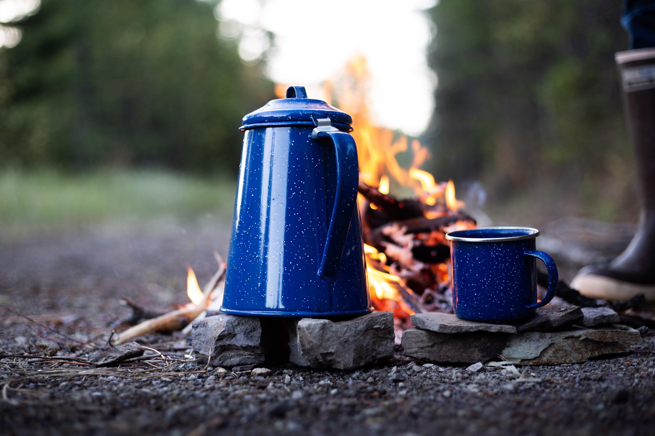 GSI Outdoors Enamel Coffee Pot