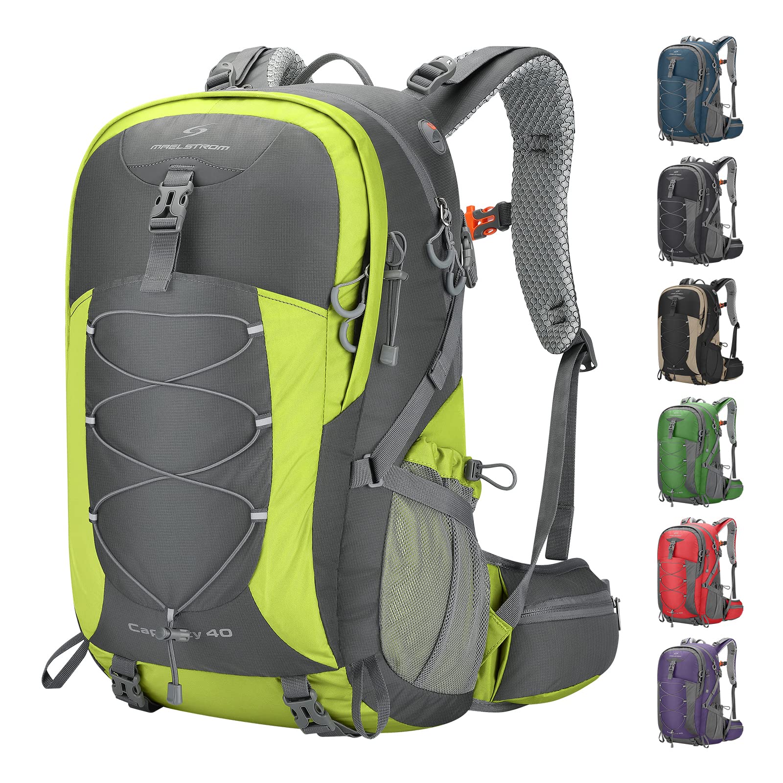 Waterproof Hiking Pack with Rain Cover