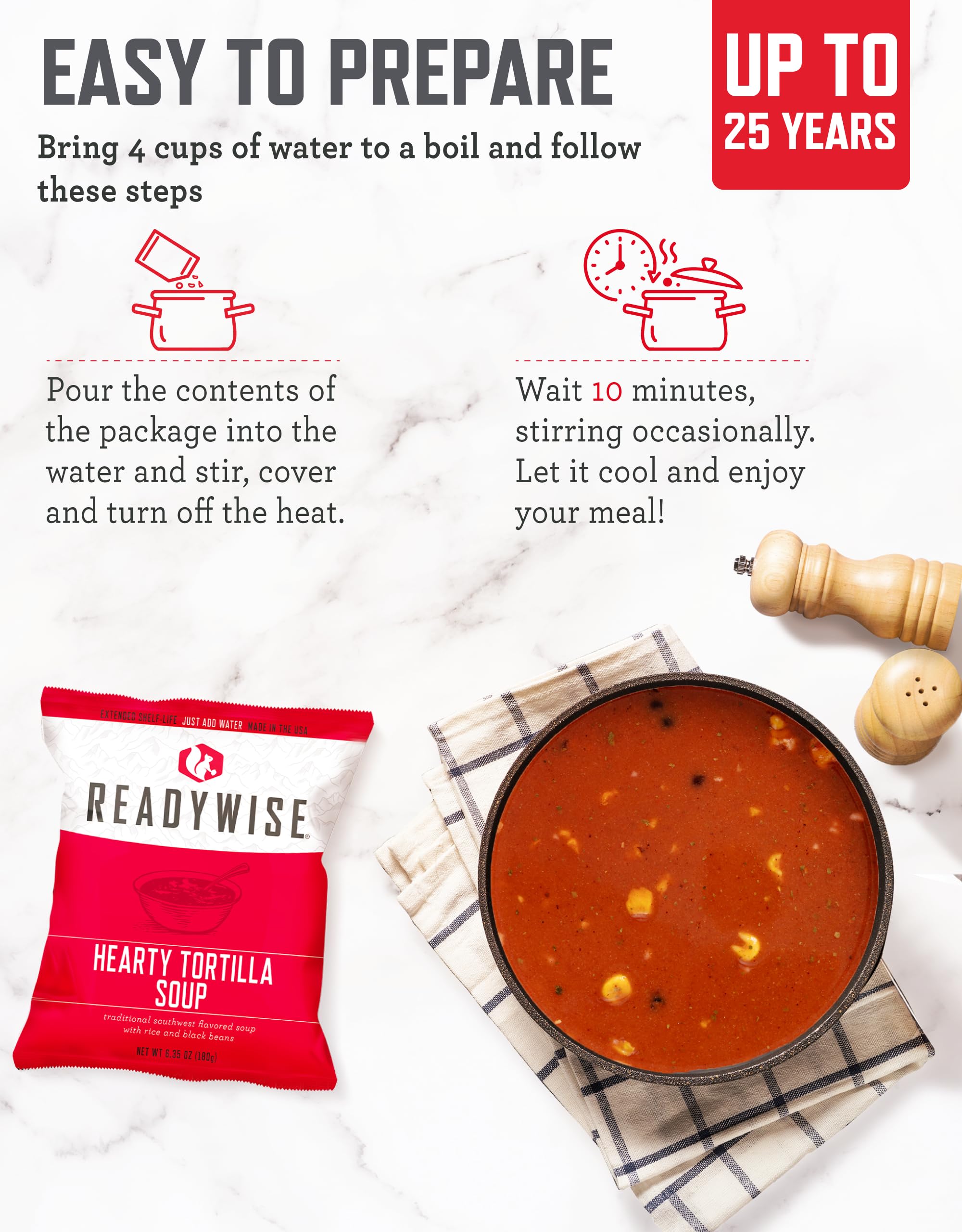 ReadyWise Emergency Survival Gear – Tactical Military Backpack, Camping Essentials Bug Out Bag & Survival Kit