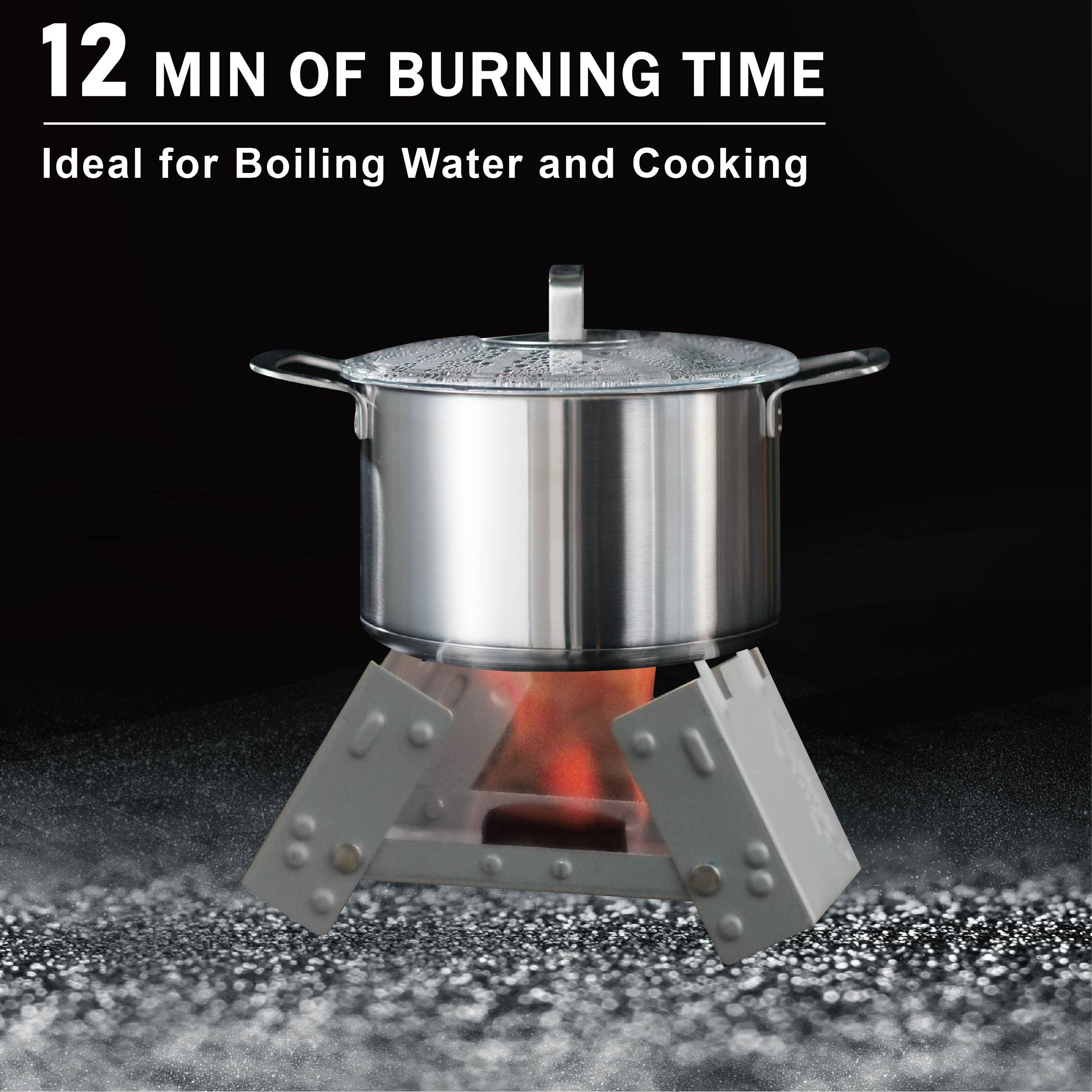 Godora Solid Fuel Tablets - Compact Size, High Energy, Safe and Reliable